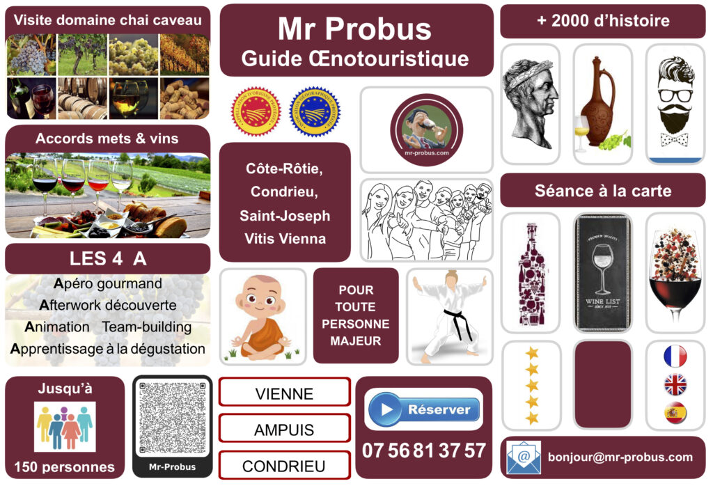 Mr Probus Guide œnotouristique Vienne