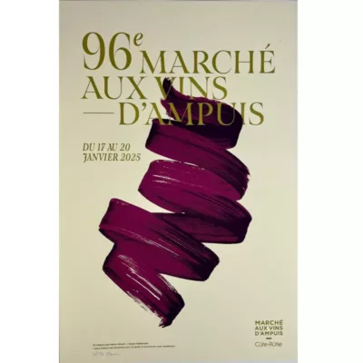 Affiche 96 Marché aux vins d’Ampuis 2025